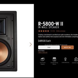 Klipsch Wall speaker