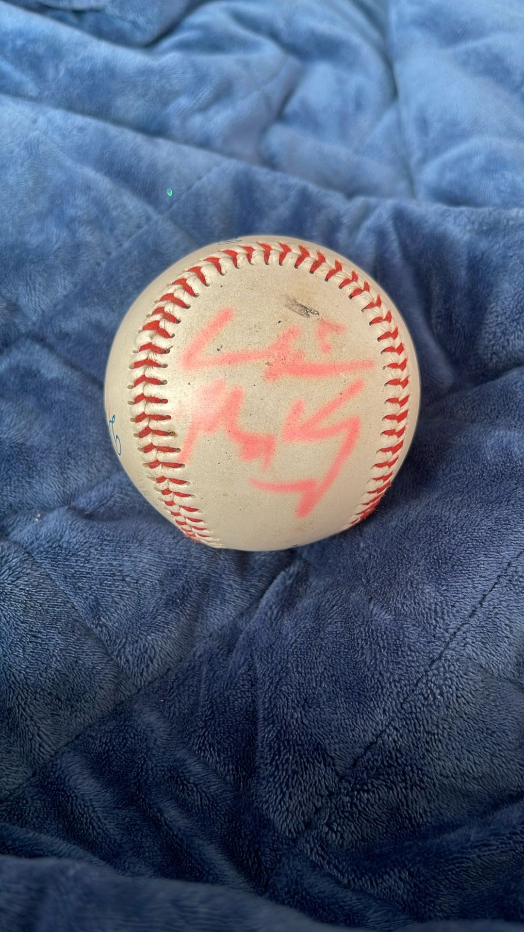 Andre Ethier And Matt Kemp Signed Baseball 2012 Season