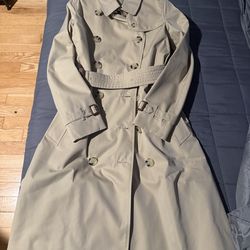 Burberry womens chelsea trench coat UK 8 US 6
