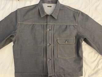 Kapital Century Denim Jacket No. 5 Sumi (size 6)