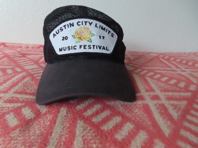 Howler Bros Hat ACL Fest Cap Yellow Rose 2017 Mesh Austin City Limits TRUCKER
