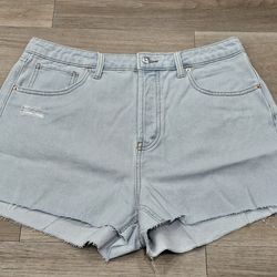 Wild Fable Denim Shorts Women Size 12 Brand New