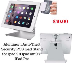 IPad security stand/cash drawer/barcode scanner/thermal printer