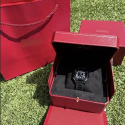 All Black Cart Watch 