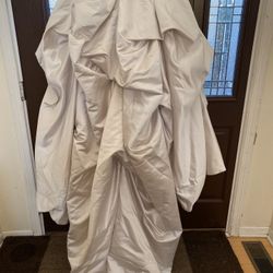 Mon Cheri Ivory RN 82673 Strapless Wedding Dress Size: US 18