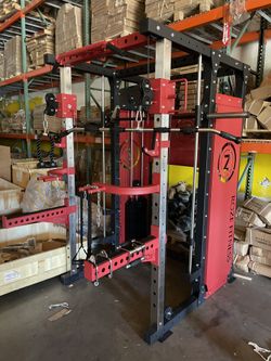 Smith Machine Squat Rack Functional Trainer