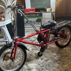 Hon Folded Bike Red Large Size