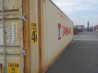 45ft High Cube Wind & Water Tight Shipping Containers For Sale