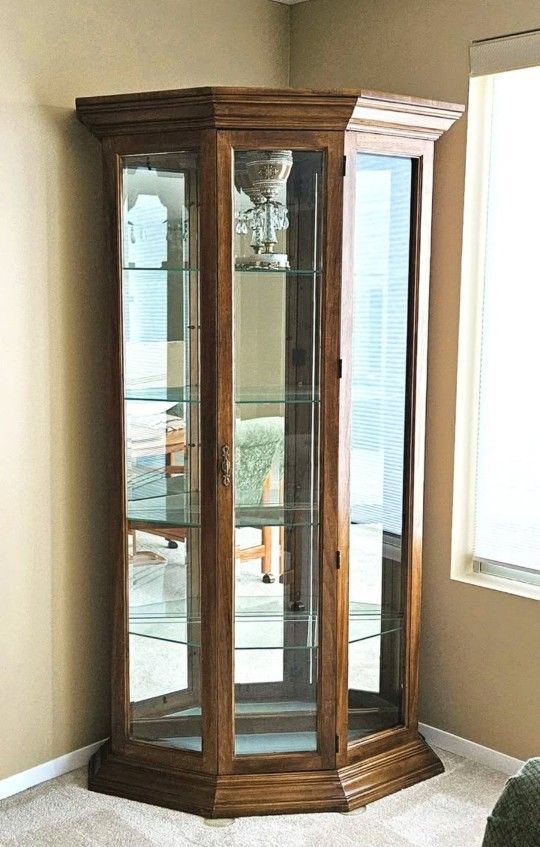 Lighted Curio Cabinet