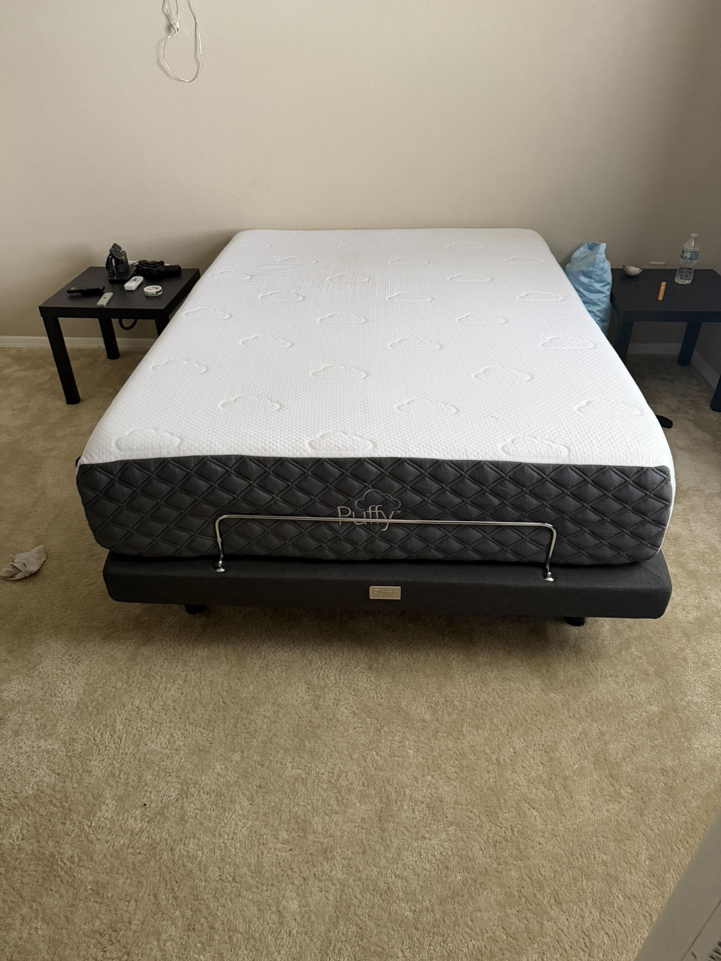 Adjustable Bed frame W/ Matress