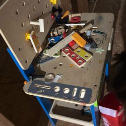 Barbies Or Toy Working Bench