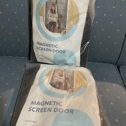 Magnetic Screen Door 2x