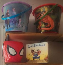 Halloween Candy Buckets and Candy Holders