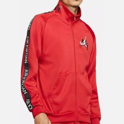 Nike Jordan Classic Tricot Warm-Up Jacket Gym Red/Black/White