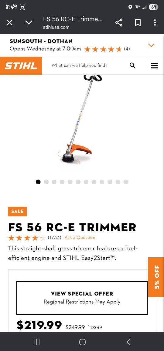 STIHL FS 56RC