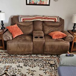 Mechanical Brown Sofa