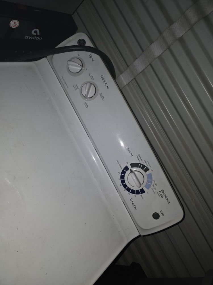 washer and dryer dryer is electric