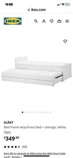 2 ($350 each) Trundle Twin Bed sets