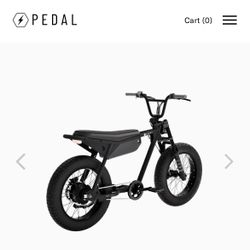 Brand New PEDAL Electric H/T E-Bike – Unopened in Box