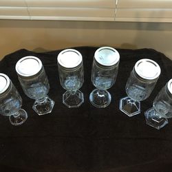 Hillbilly Wine Or Beer Glasses - Set of Six