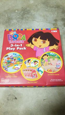 Dora the Explorer 3 in 1 Play Pack