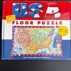 USA Floor Puzzle