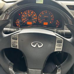 G35 coupe carbon fiber steering wheel deals