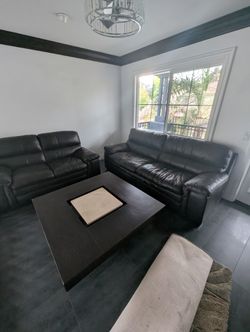 Couches And Coffee Table 