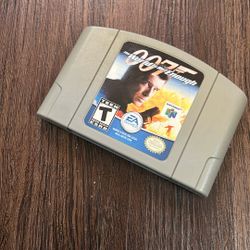 Nintendo 64 007. The world is not enough.