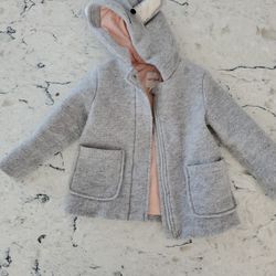 Girls 3T Bunny Jacket From TARGET