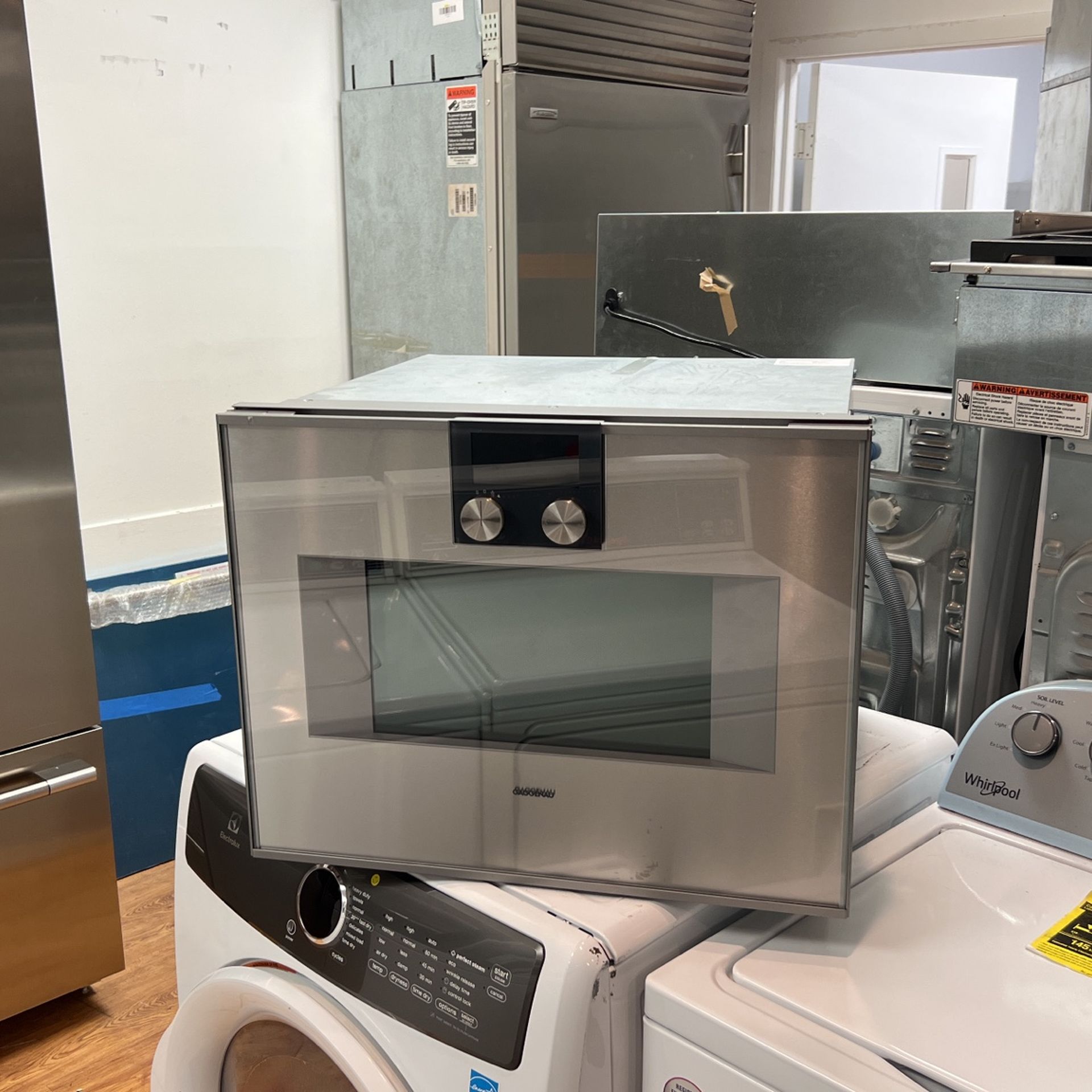GAGGENAU MICROWAVE SPEED OVEN AND CONVECTION OVEN