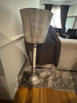Large Silver Champagne/Wine Chiller Stand – Entertaining & Party Décor