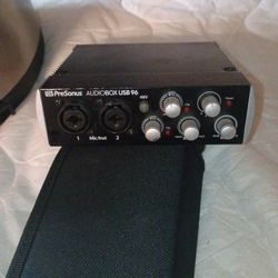 Prosonus Audiobox USB 96 interface 
