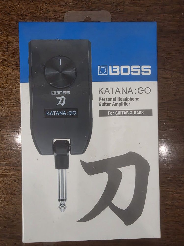 Brand New BOSS KATANA GO