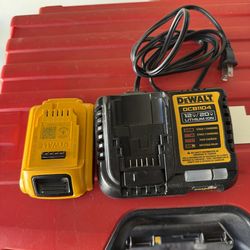 Dewalt charger and battery