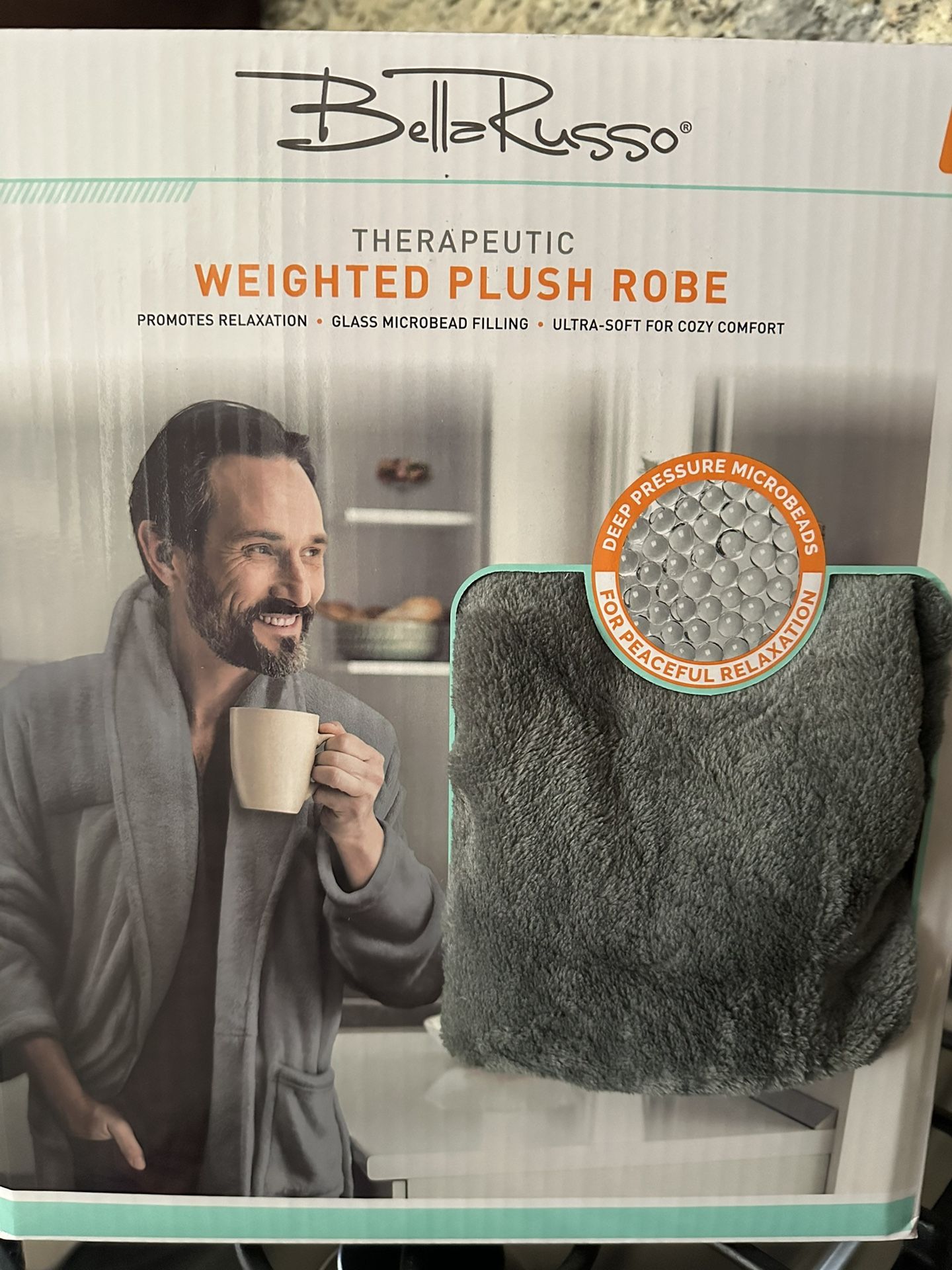 Bella Russo Therapeutic Weighted Plush Robe