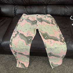 Denim Camo Jeans