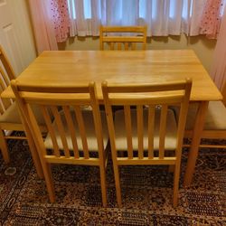 Dining Table With 5 Chairs
