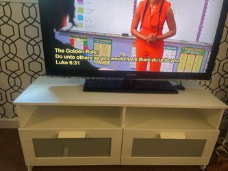 Tv stand with shelves