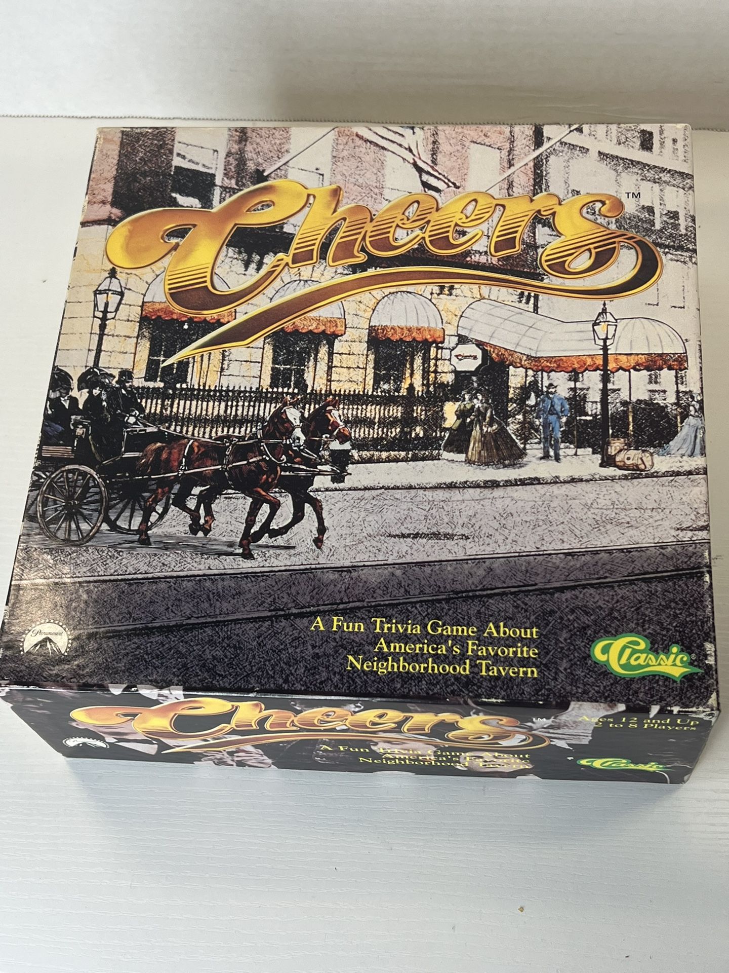 Cheers Trivia Board Game 1992 COMPLETE