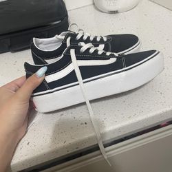 Women’s platform vans 
