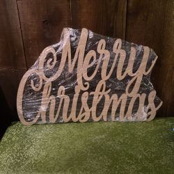 Merry Christmas Sign 