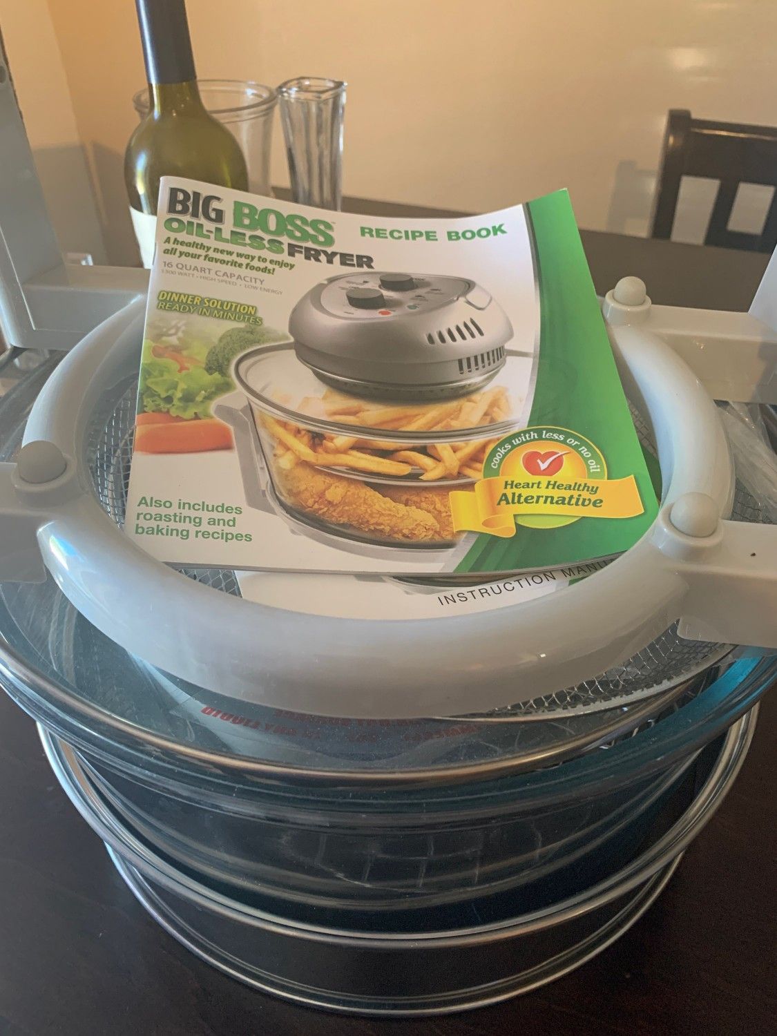 Big boss Oil less fryer brand new