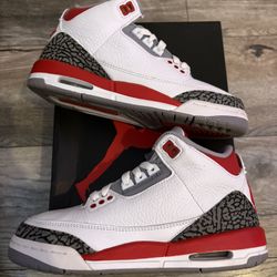 Air Jordan 3 Retro Fire Red - Size 4.5Y