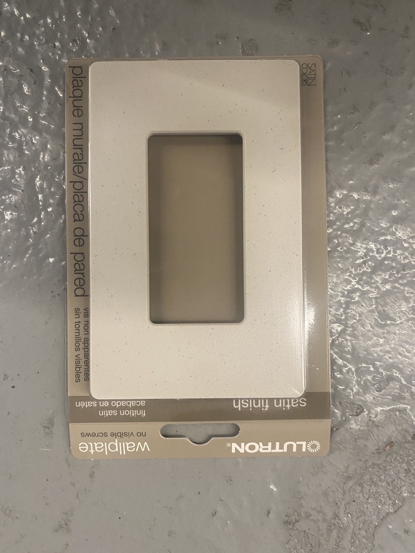 Custom LUTRON Stone Color Finish Plates
