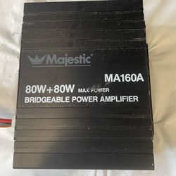 Majestic 80W + 80W Amplifier 
