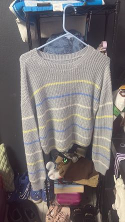 Blue sweater medium