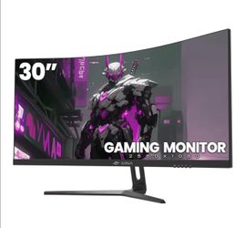 CRUA 30" Curved Gaming Monitor brand new