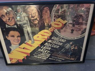 The Wizard of Oz Framed Movie Poster