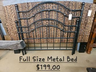 Full Size Metal Bed We are located at 2811 East Bell road. Another Time Around Furniture.